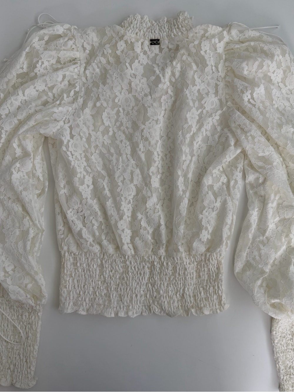 For Love and Lemons x Victoria’s Secret Lace Violetta Lace Top - Picture 10 of 12